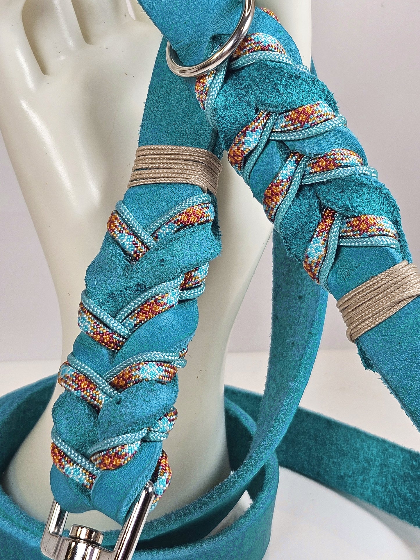 52.5" Walking Lead - Turquoise