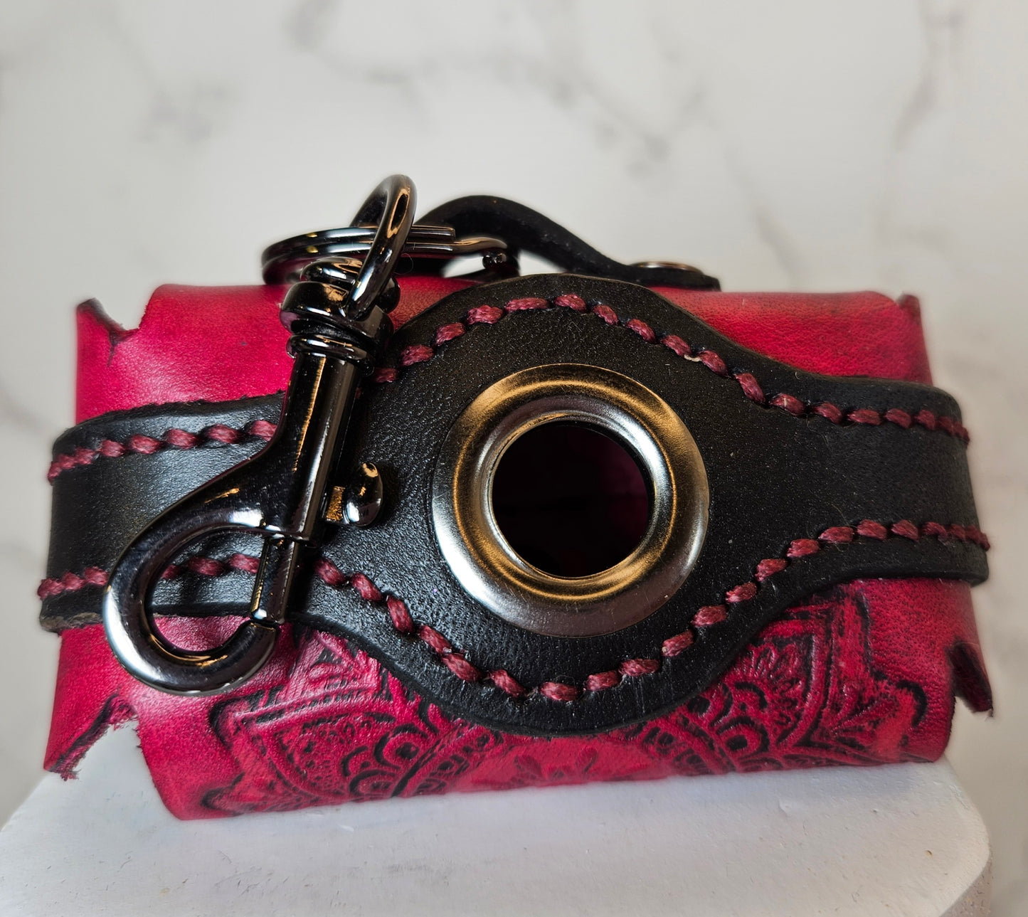 Embossed Poop/Waste Bag Dispenser - Mandala 3027