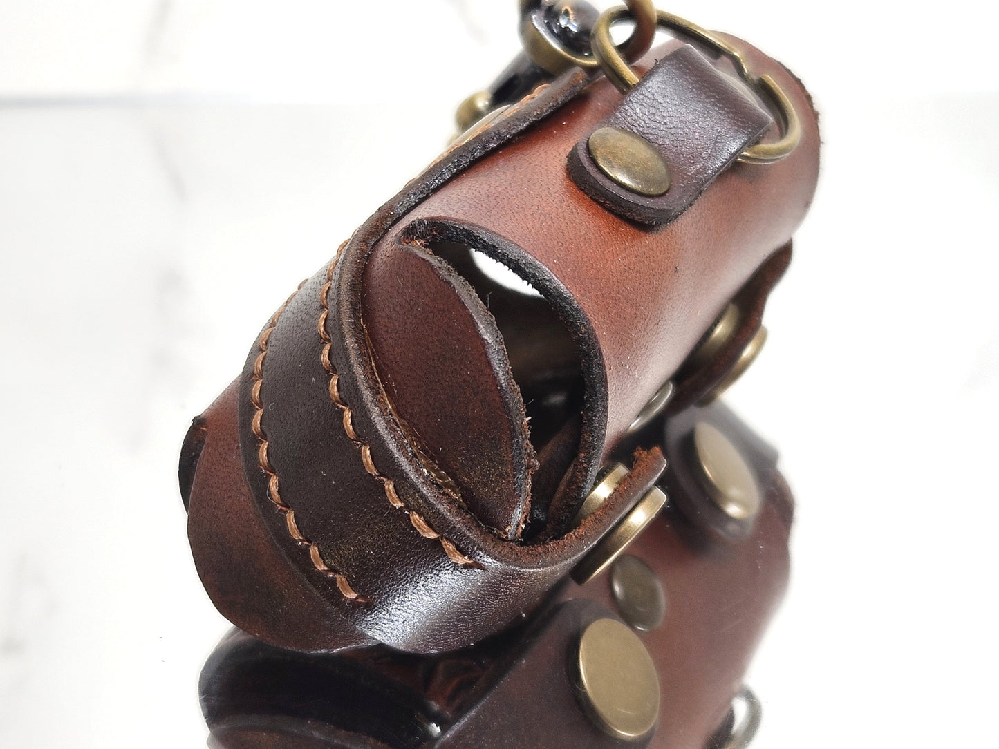 Tooled Poop/Waste Bag Dispenser - Floral 3026