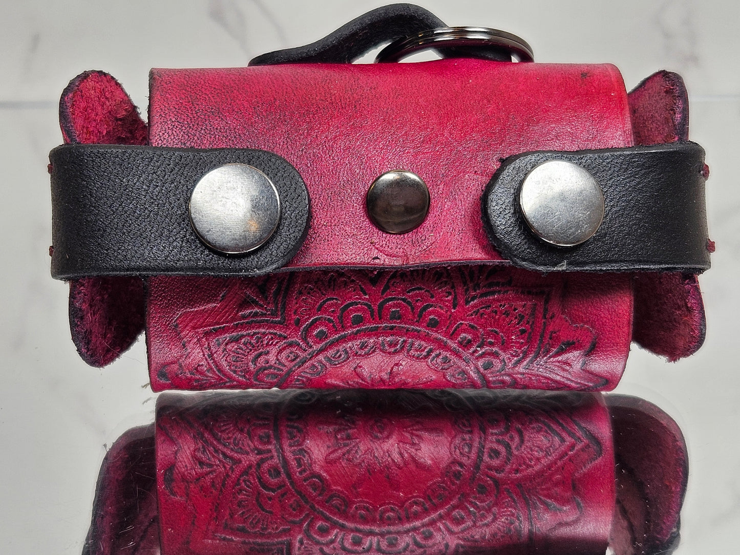 Embossed Poop/Waste Bag Dispenser - Mandala 3027