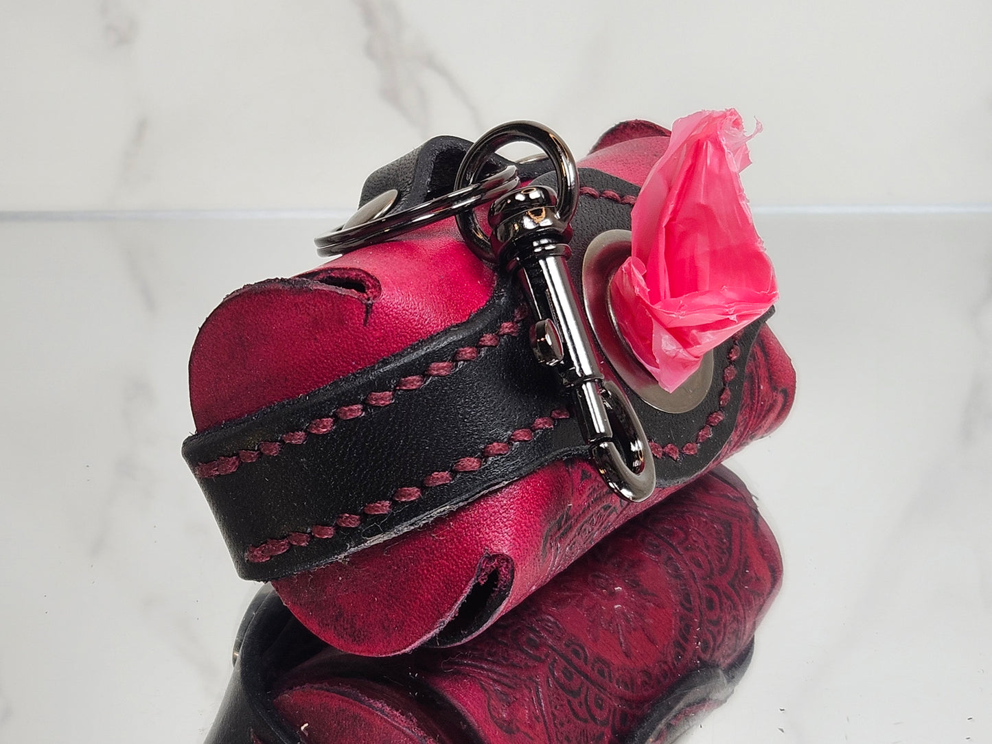 Embossed Poop/Waste Bag Dispenser - Mandala 3027
