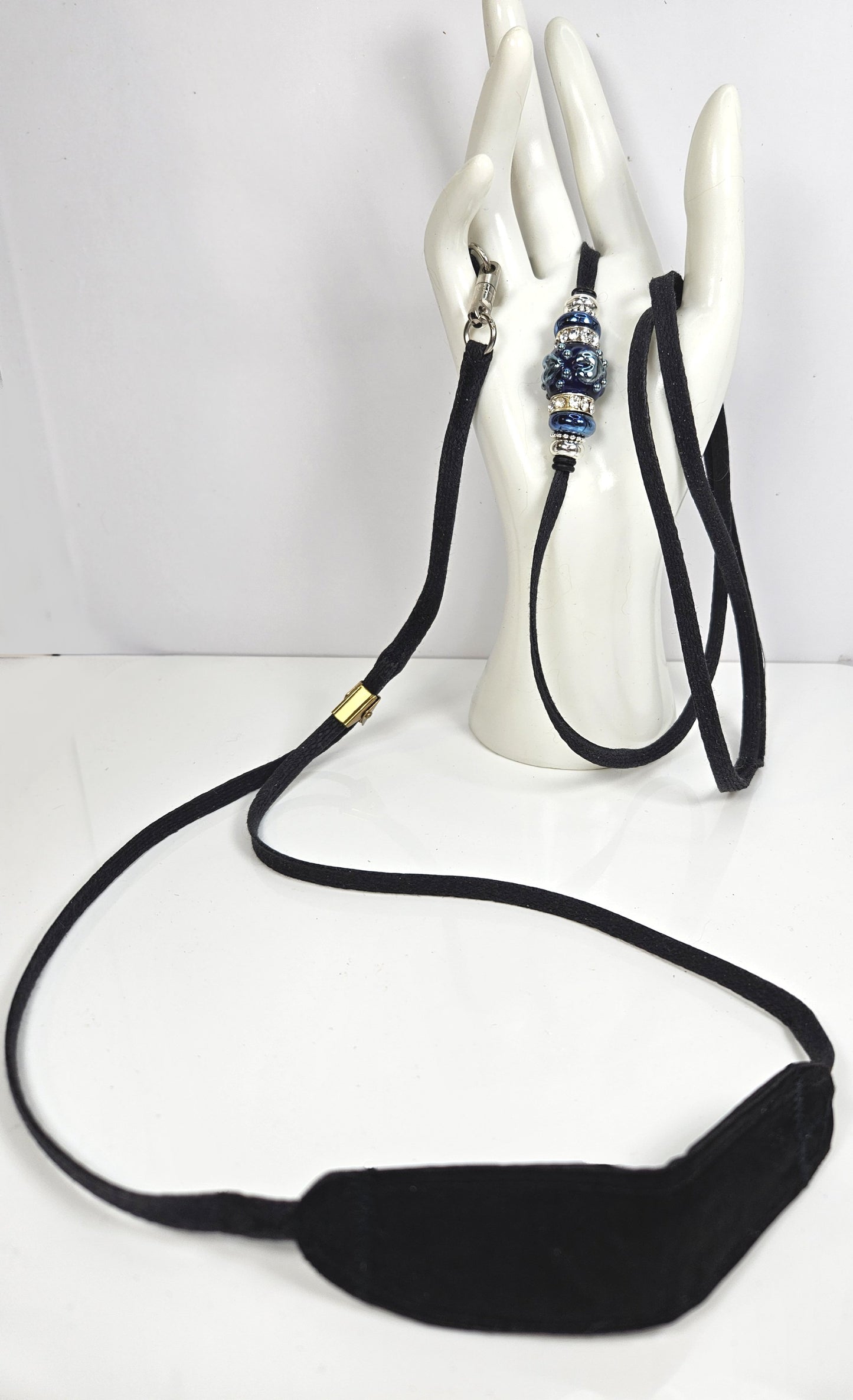 56" Cordo-Hyde Lead with Resco Collar & Kindness Pad - Black