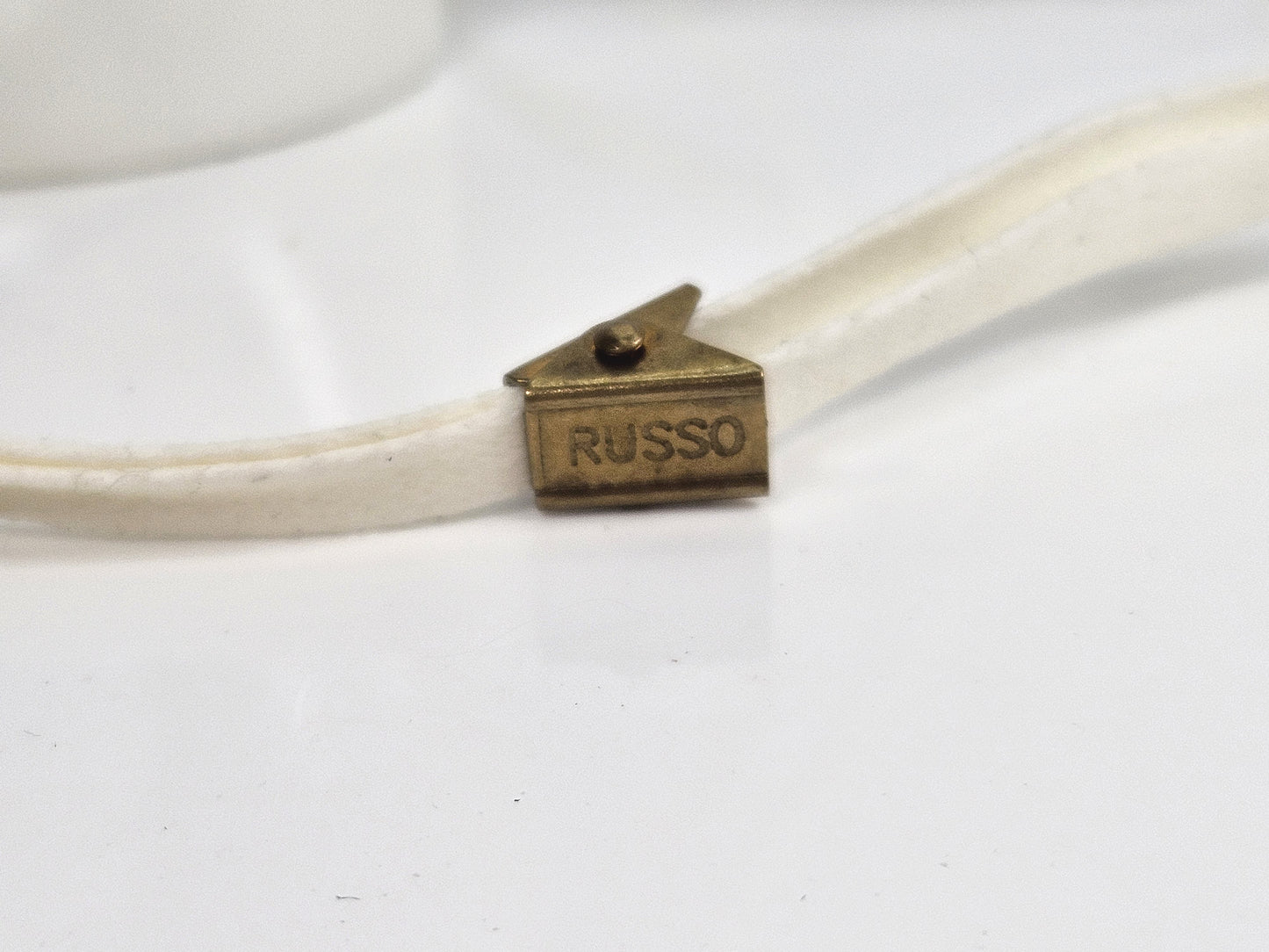 58" Cordo-Hyde Lead with Resco style Collar & Kindness Pad - White