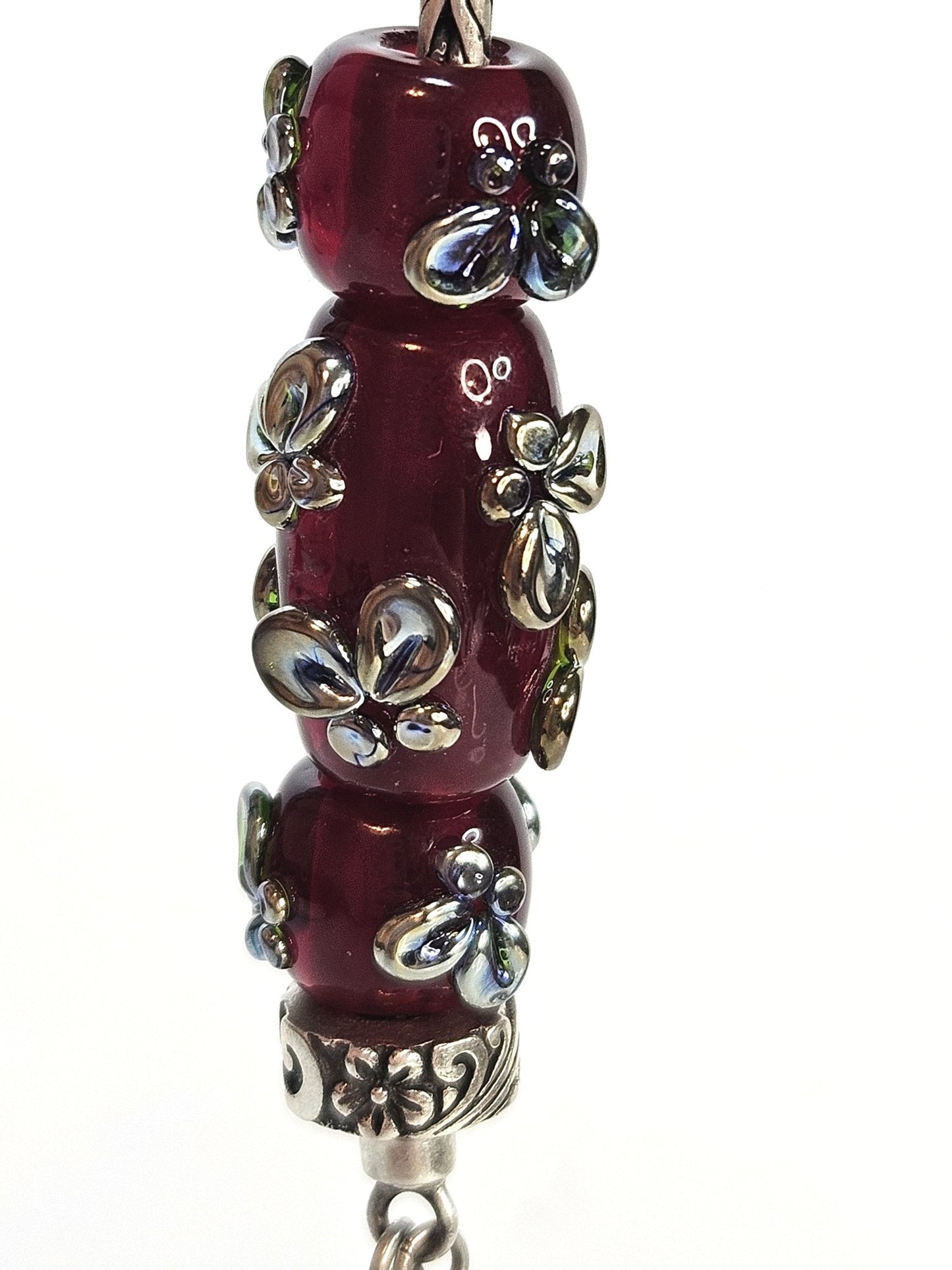 Burgundy Butterflies - Champion Show Leads