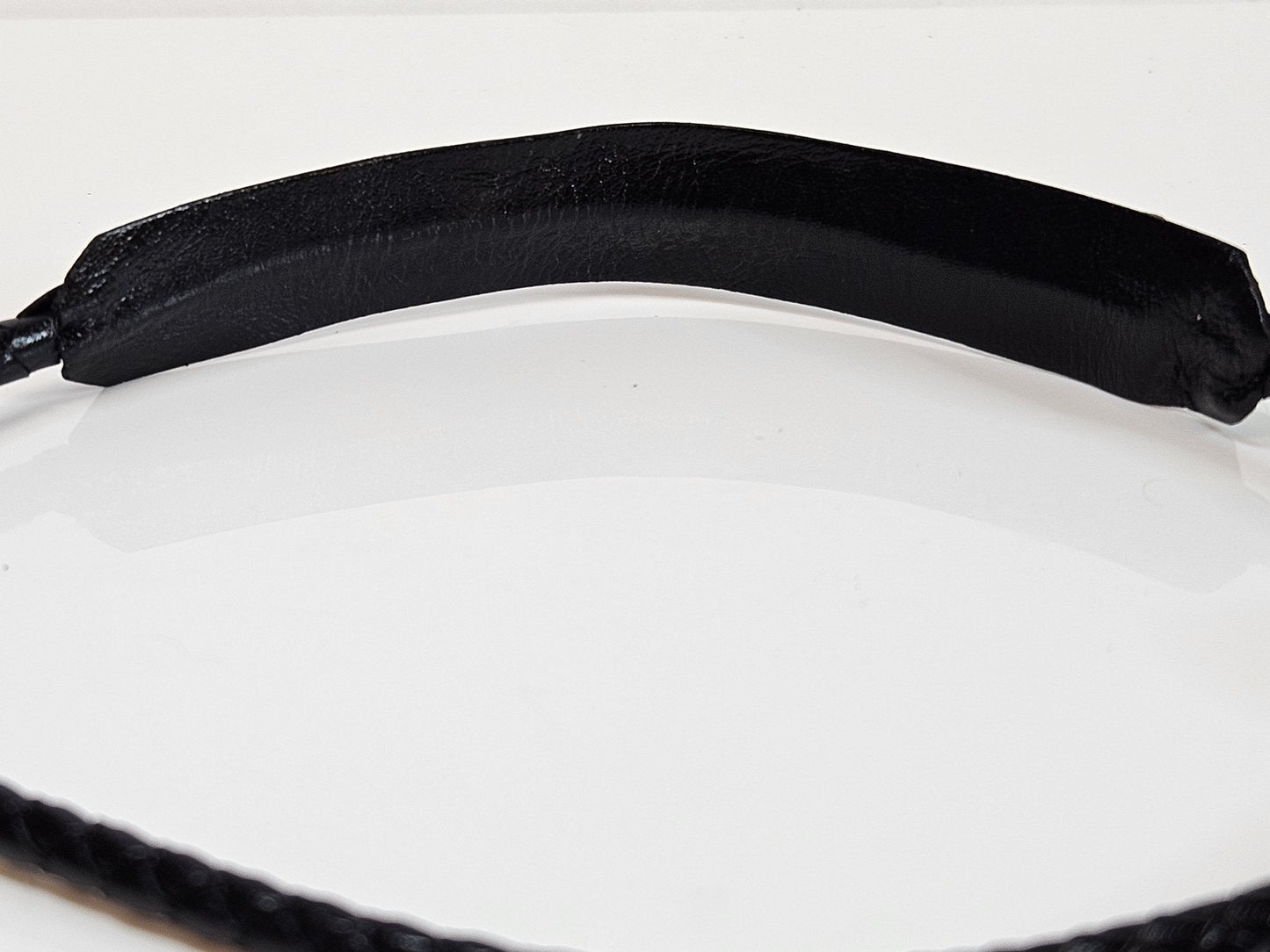 Custom Martingale Collar - All Leather or Leather & Chain Custom Mix - Champion Show Leads