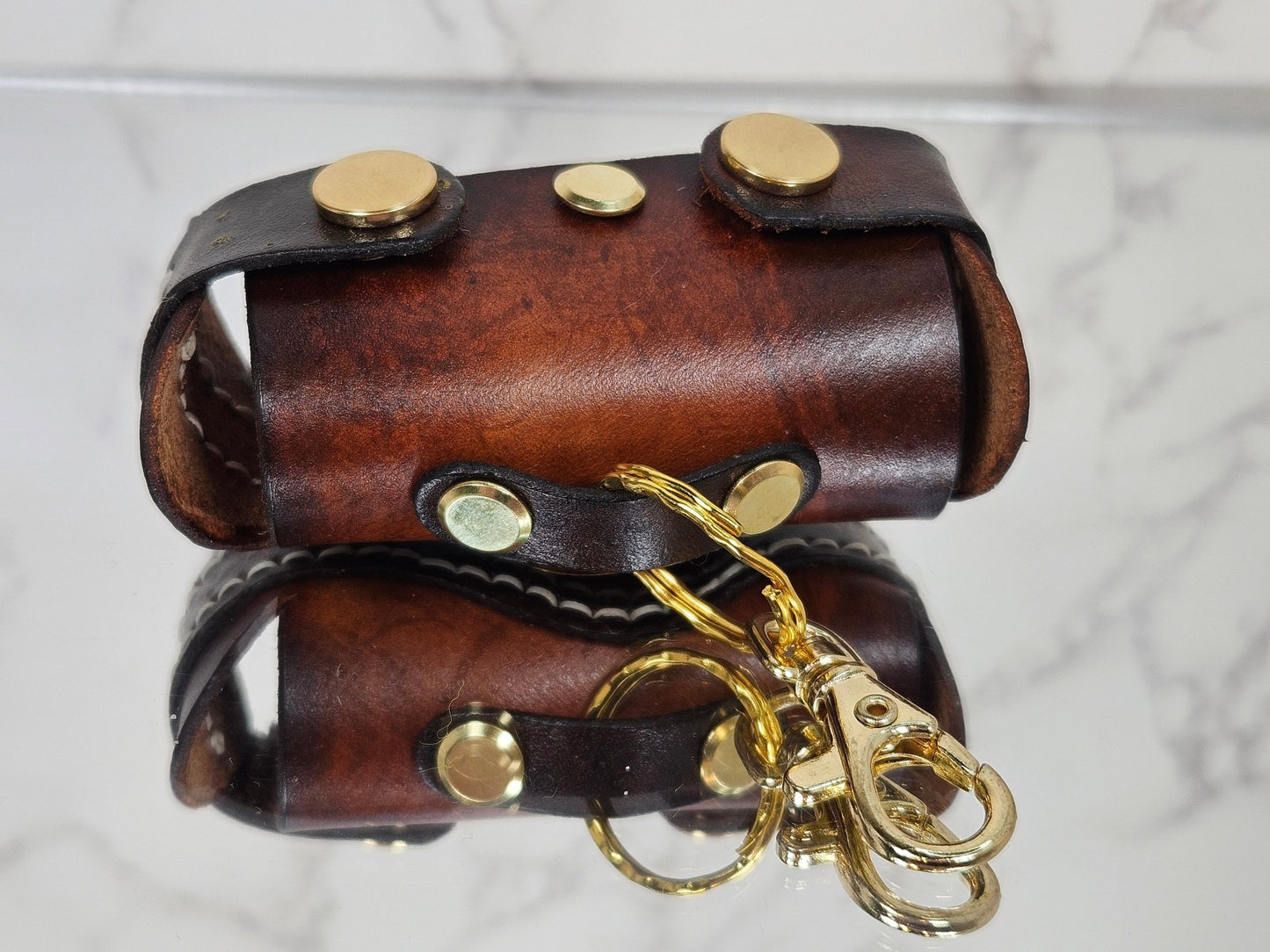 Poop/Waste Bag Dispenser - Spanish Brown 3001 - Champion Show Leads