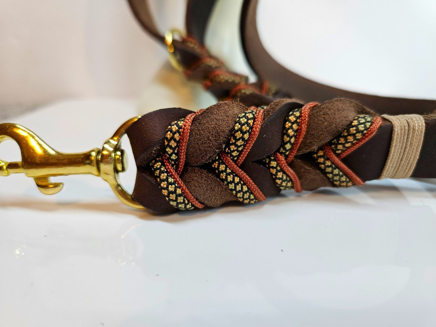 34" Walking Lead - Brown - Champion Show Leads