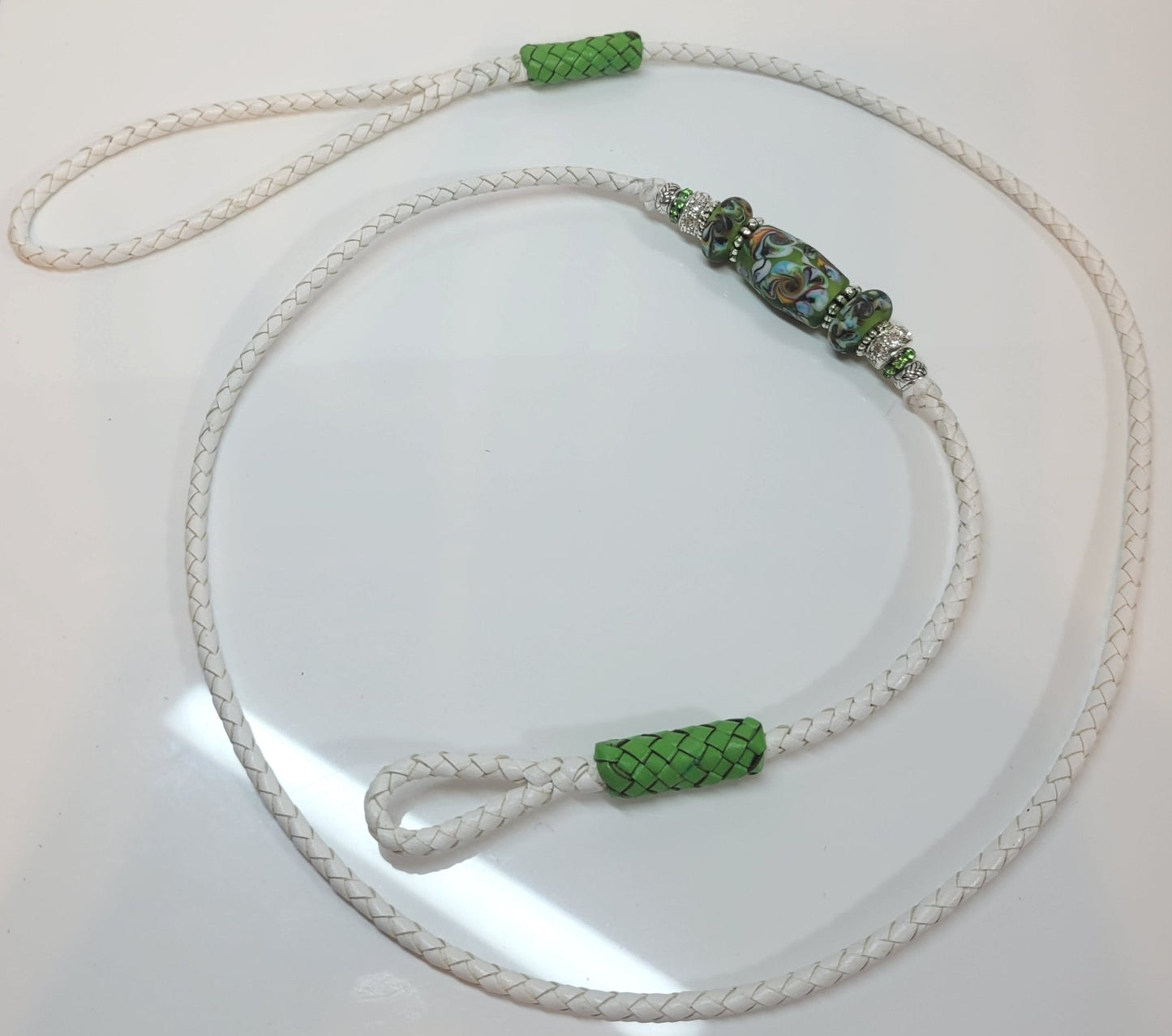 40" Loop End Kangaroo Show Lead with Protectant Finish - ChampionShowLeads