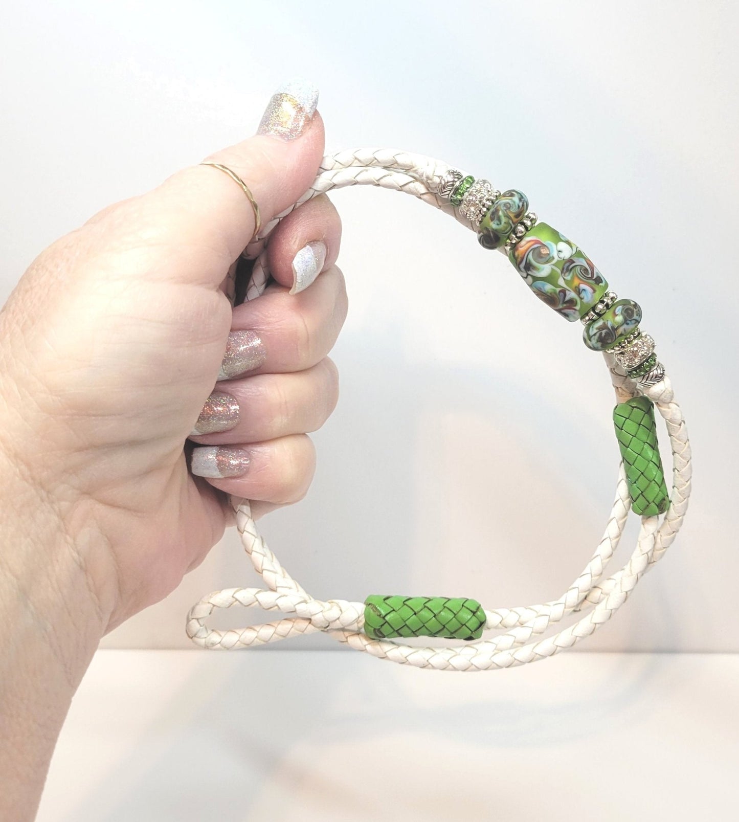 40" Loop End Kangaroo Show Lead with Protectant Finish - ChampionShowLeads