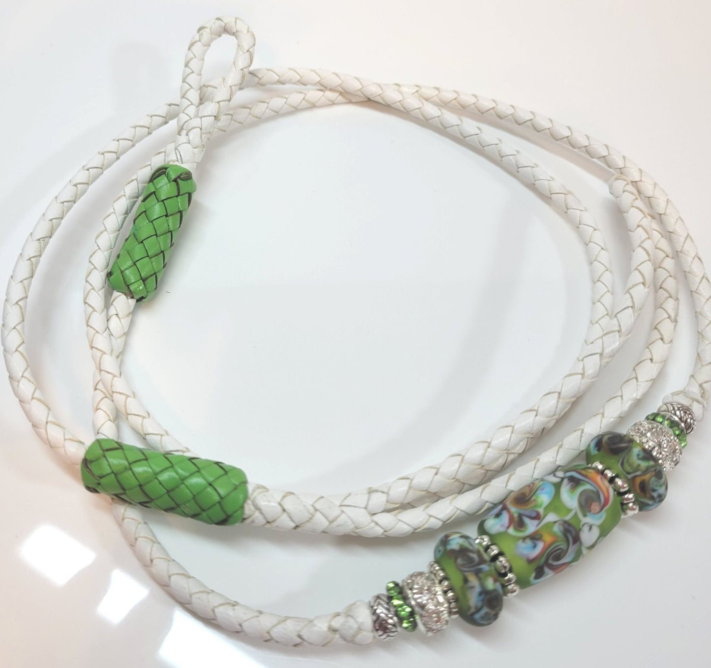 40" Loop End Kangaroo Show Lead with Protectant Finish - ChampionShowLeads
