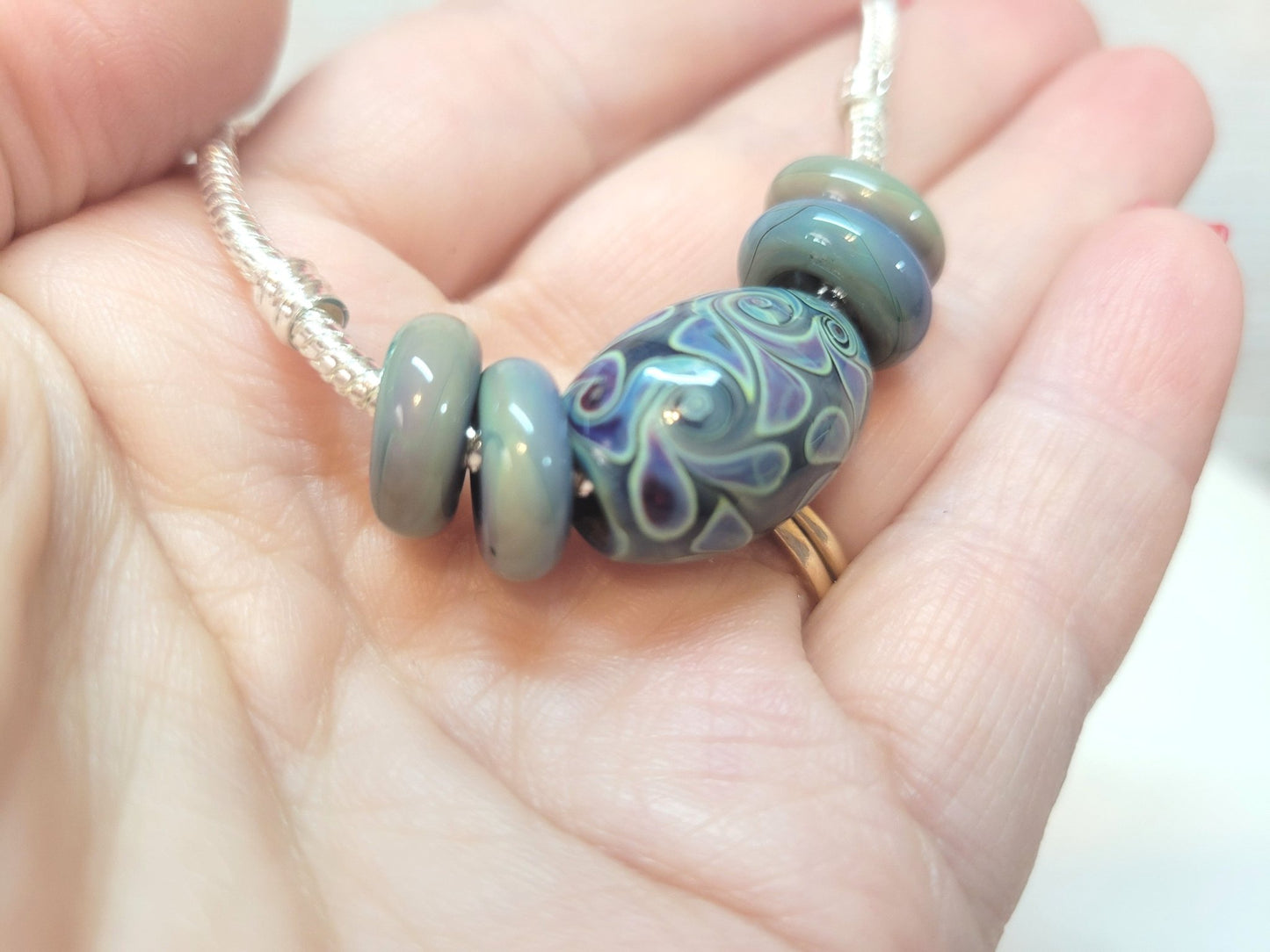 Cobalt Teal Watercolor Wave - ChampionShowLeads