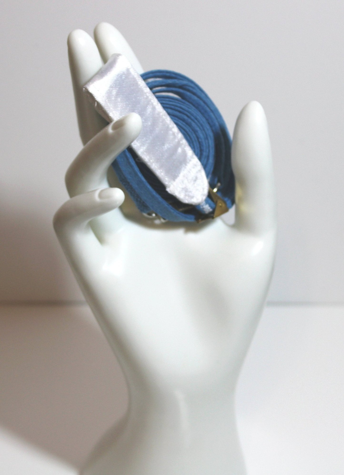 Cordo-Hyde Show Lead with Resco Collar & Kindness Pad - Blue - ChampionShowLeads