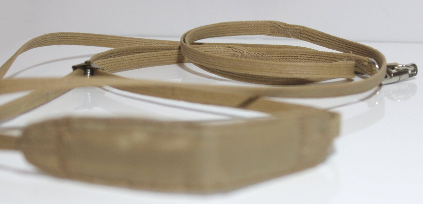 Cordo-Hyde Show Lead with Resco Collar & Kindness Pad - Camel - ChampionShowLeads
