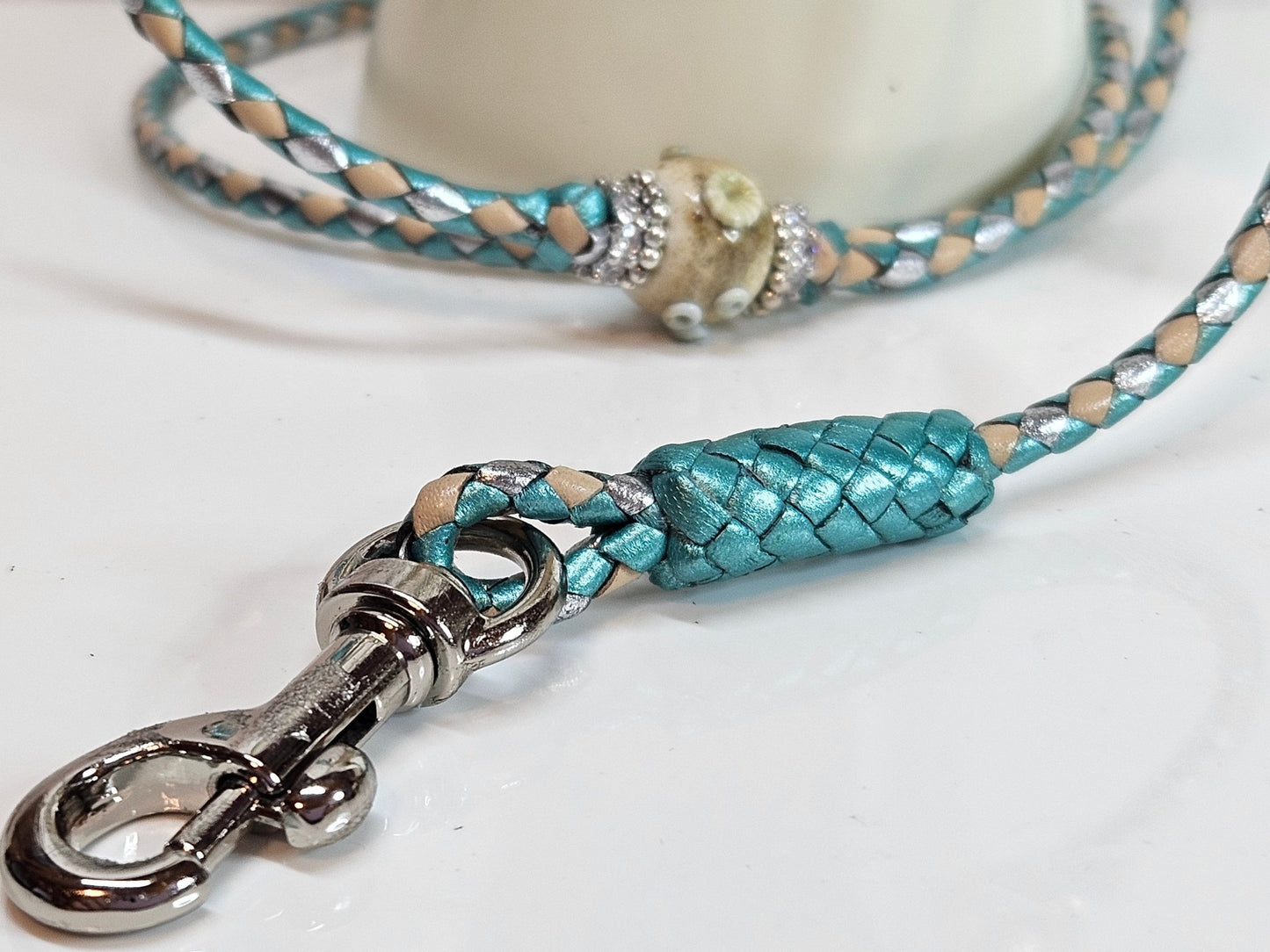 Custom Sea Foam Green Metallic - Champion Show Leads