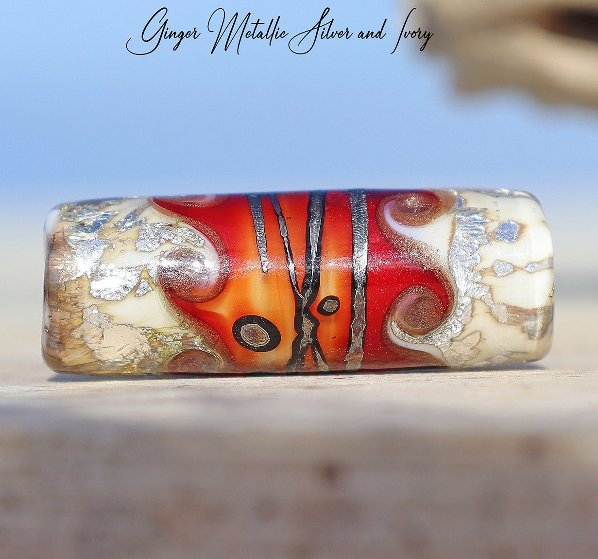 Ginger Metallic Silver and Ivory - ChampionShowLeads