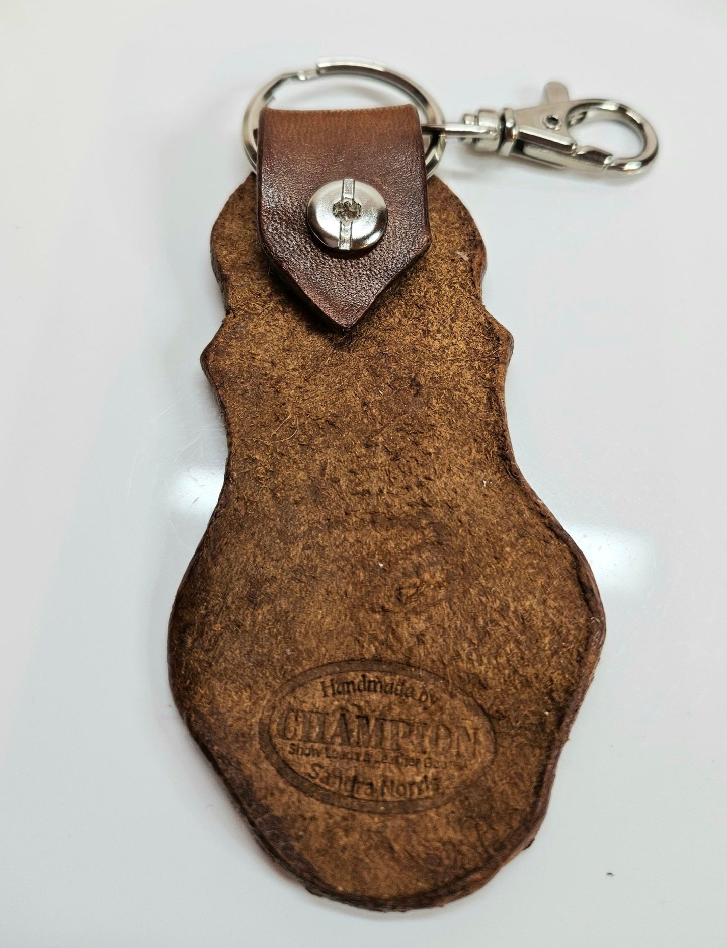 Hand Tooled Floral Keychain - Champion Show Leads