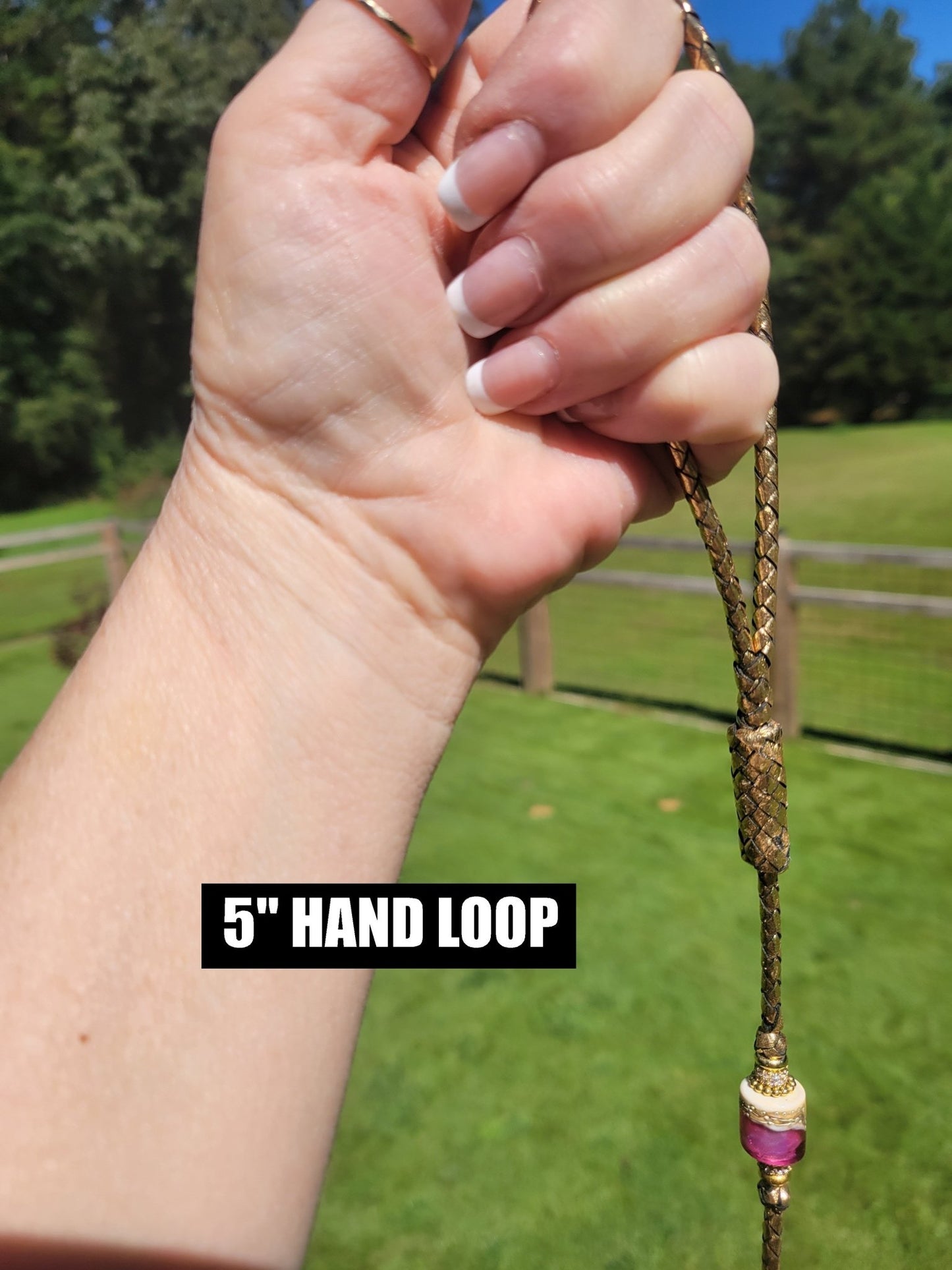 Options for Custom Order Leather Show Lead - ChampionShowLeads