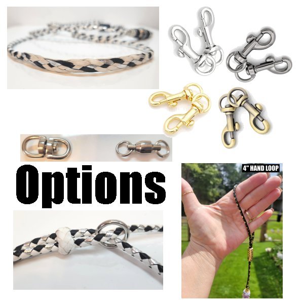 Options for Custom Order Leather Show Lead - ChampionShowLeads