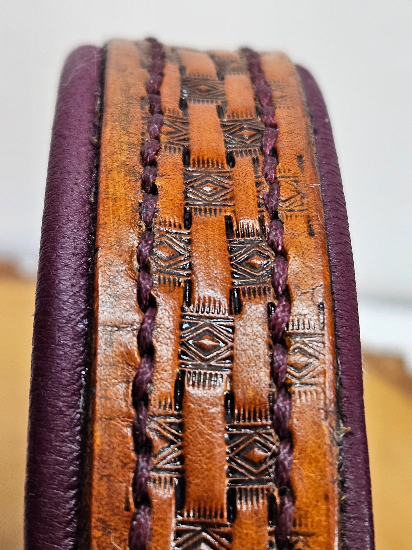 Premade 14" Genuine Leather Collar - Padded - Champion Show Leads