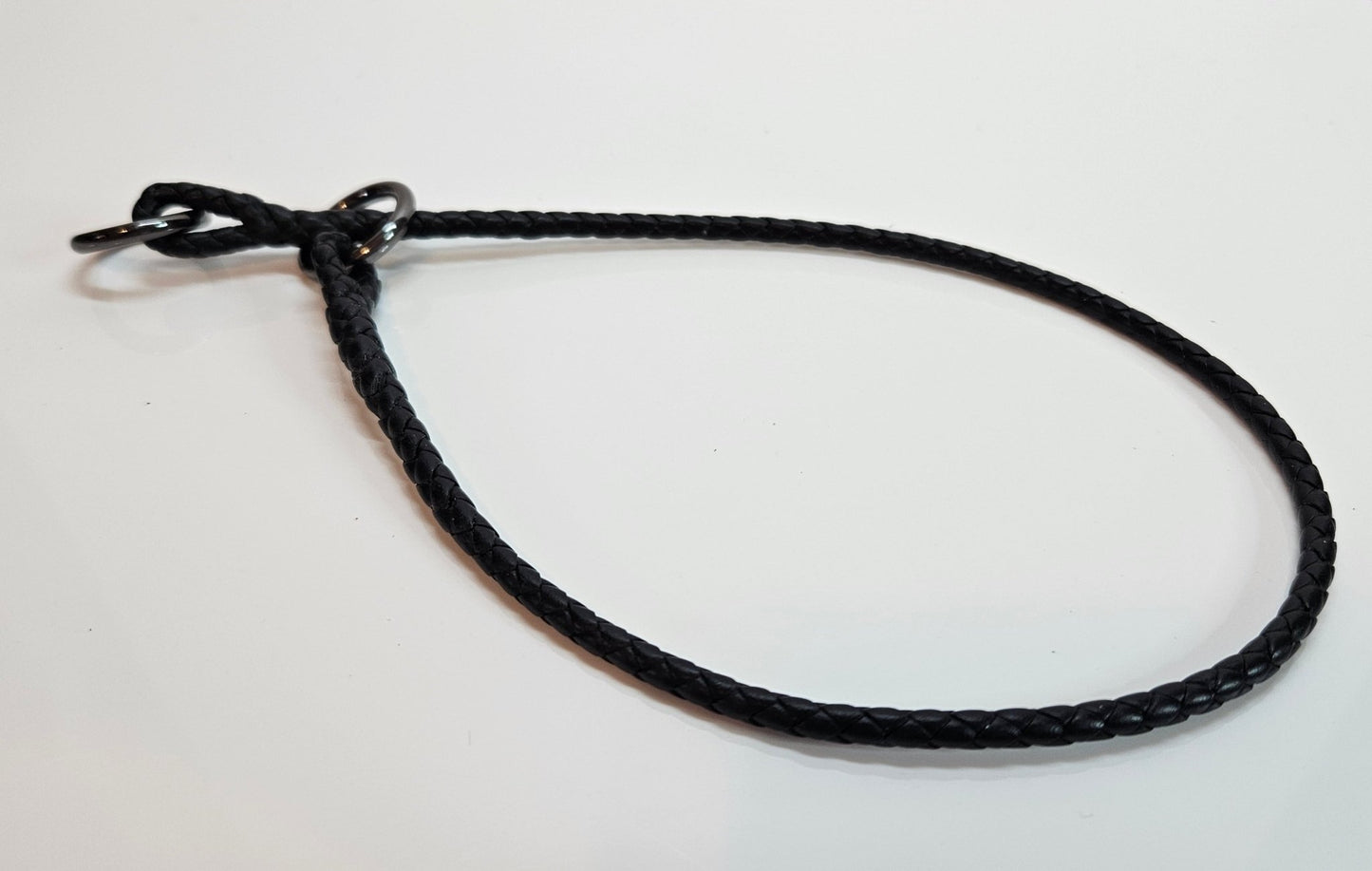 Premade 15.5" Slip Collar with Gunmetal rings - Champion Show Leads