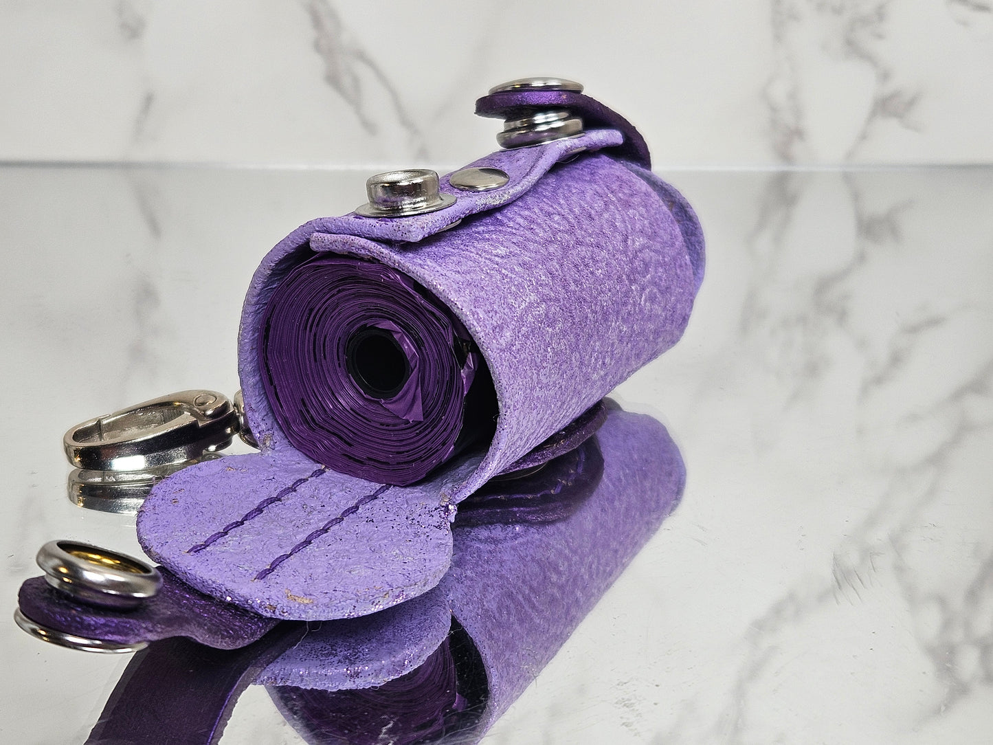 Poop/Waste Bag Dispenser - Lavender Shimmer 3024