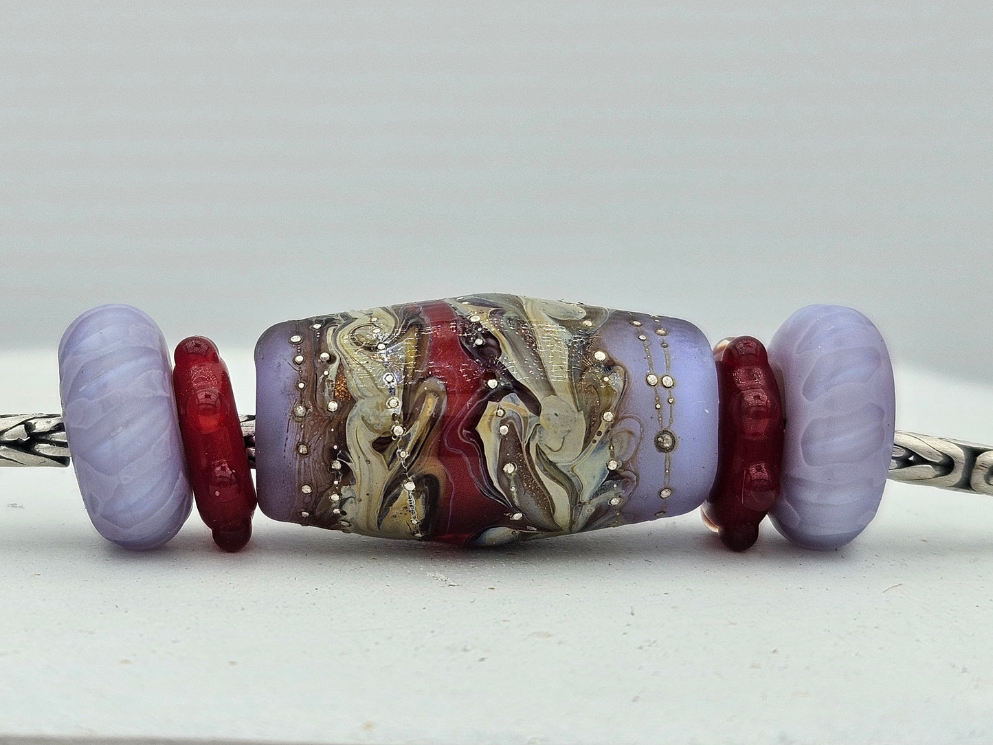 Lavender & Red