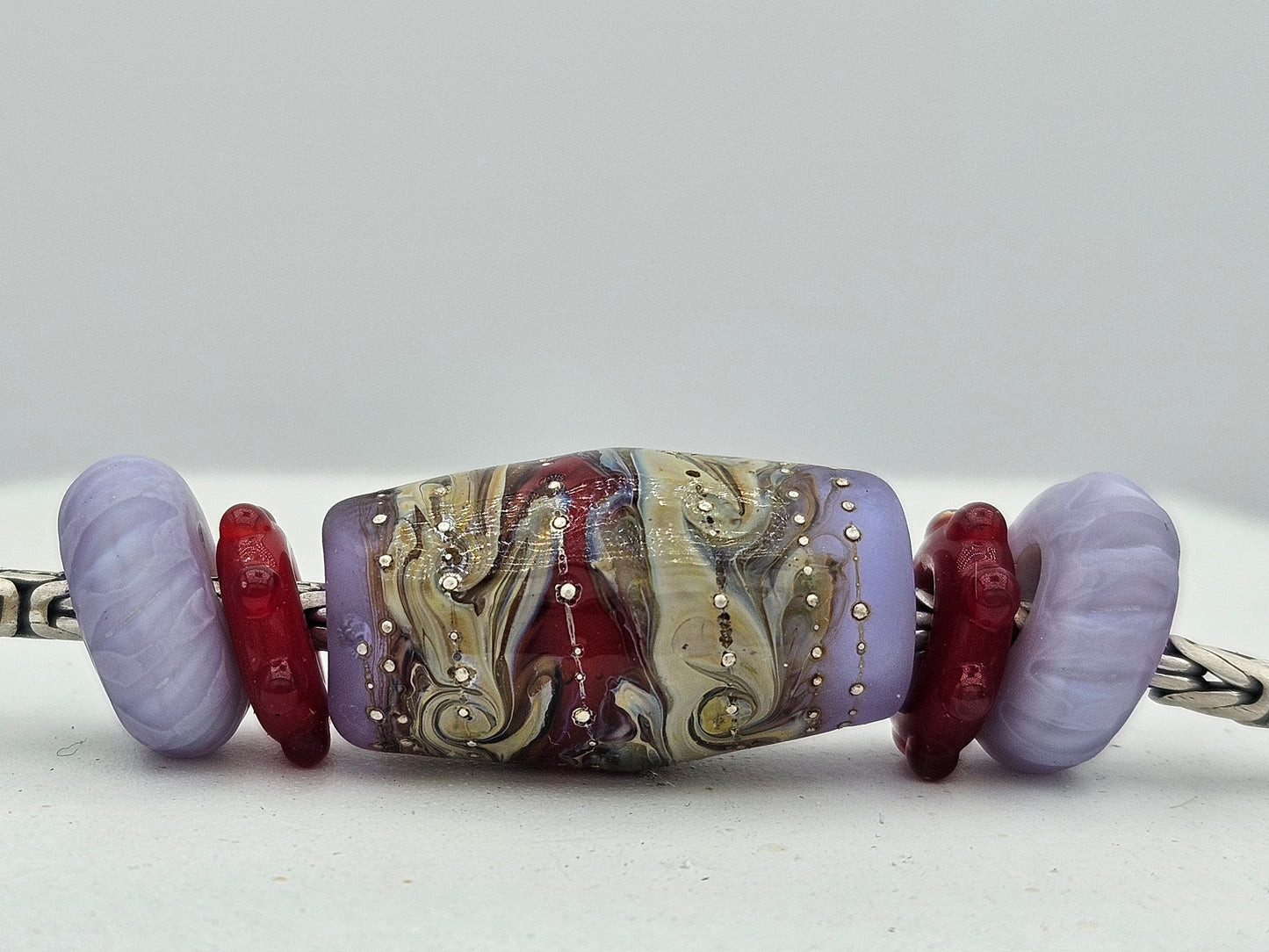 Lavender & Red