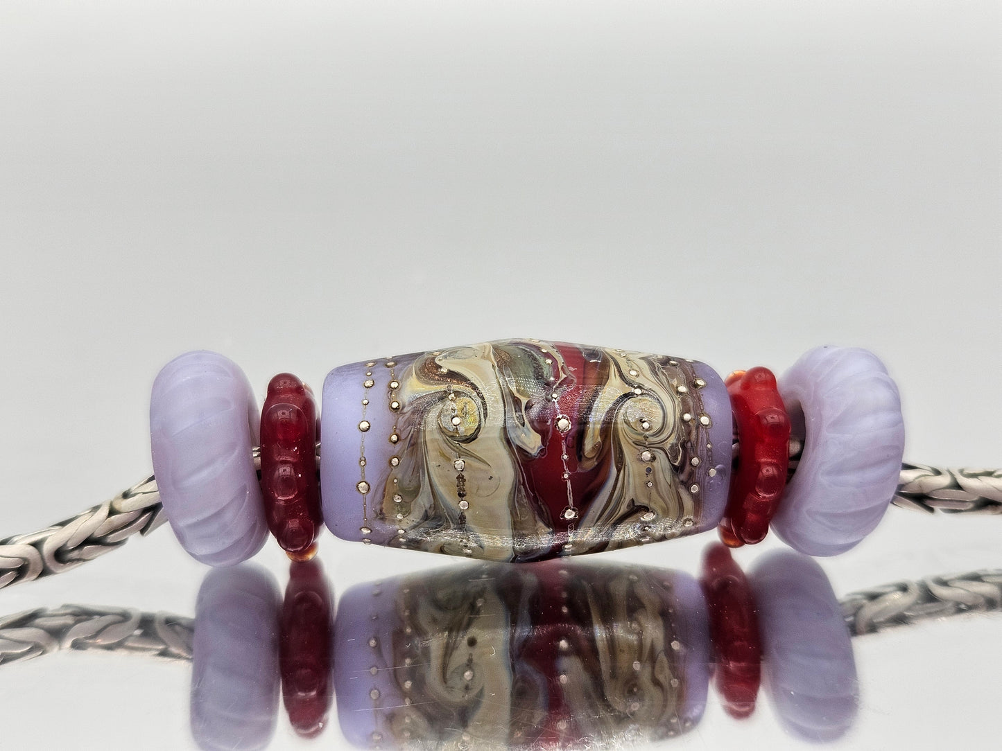 Lavender & Red