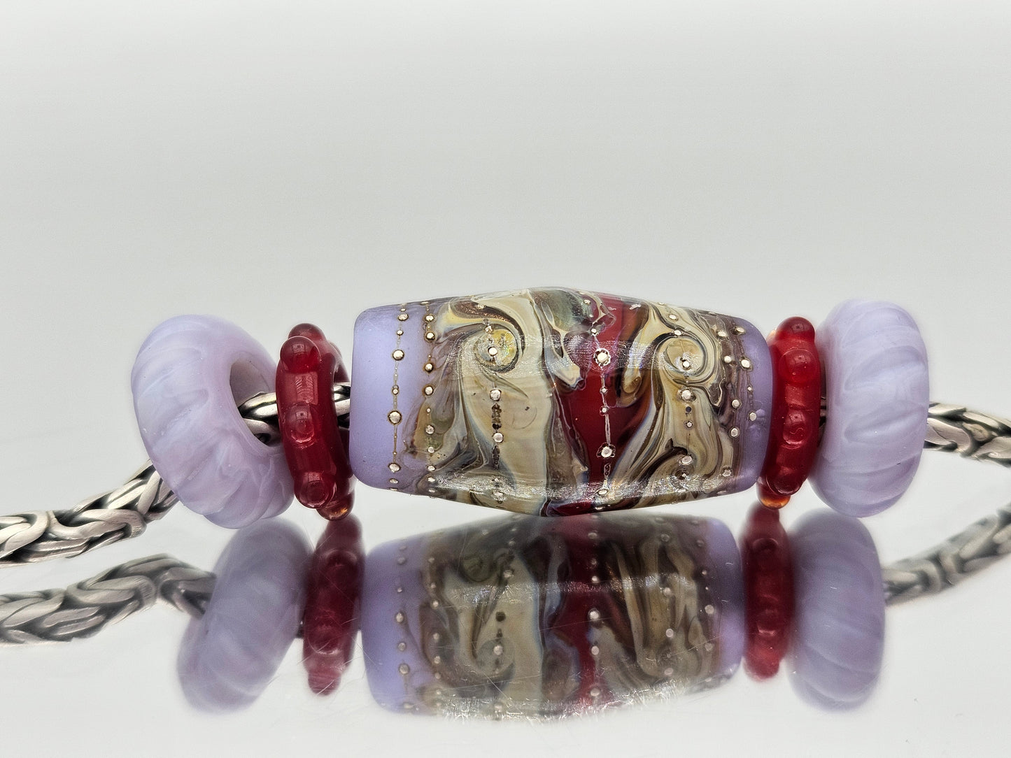 Lavender & Red