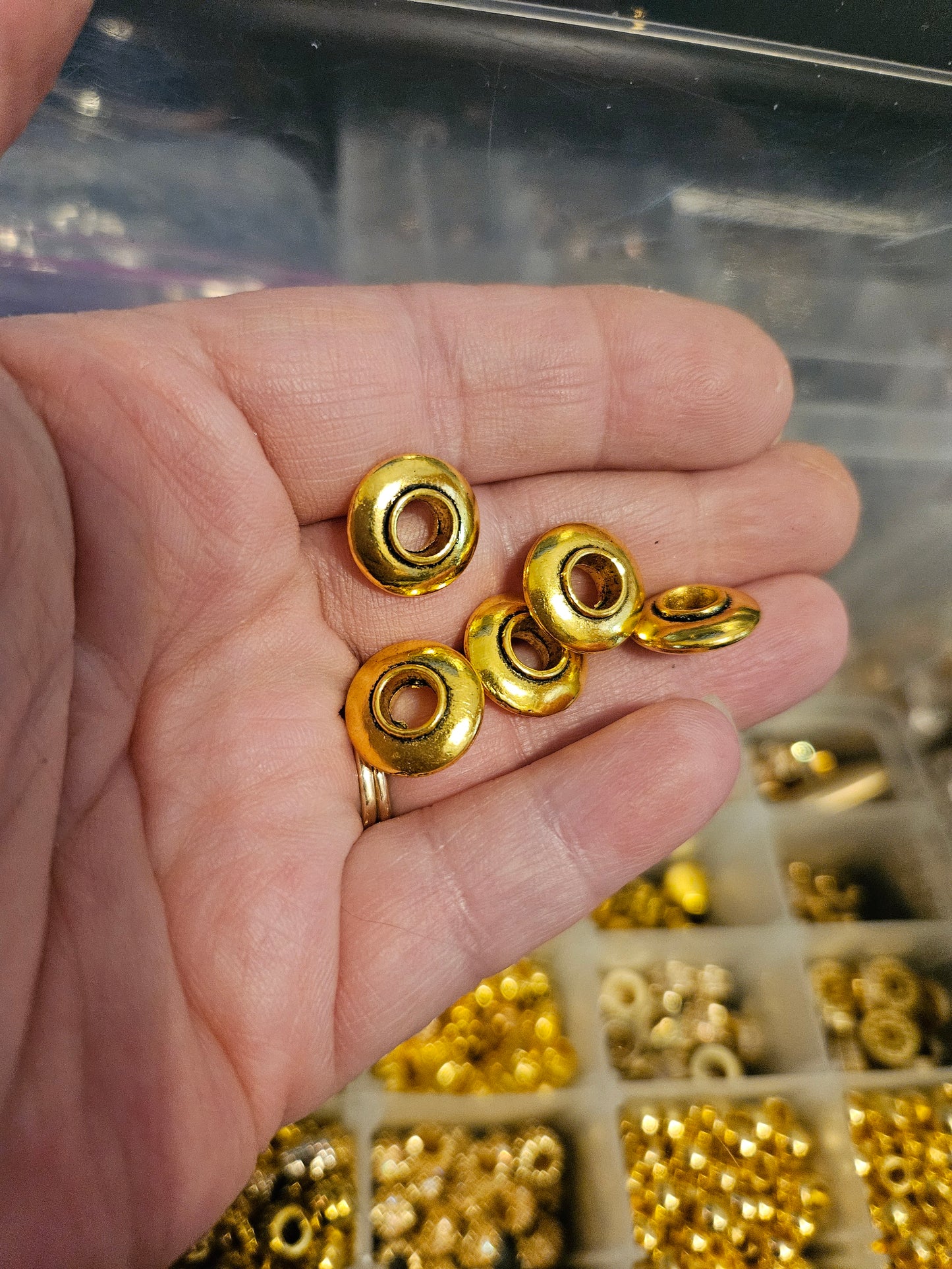 Saucer Style Donut Spacers (Select Color)
