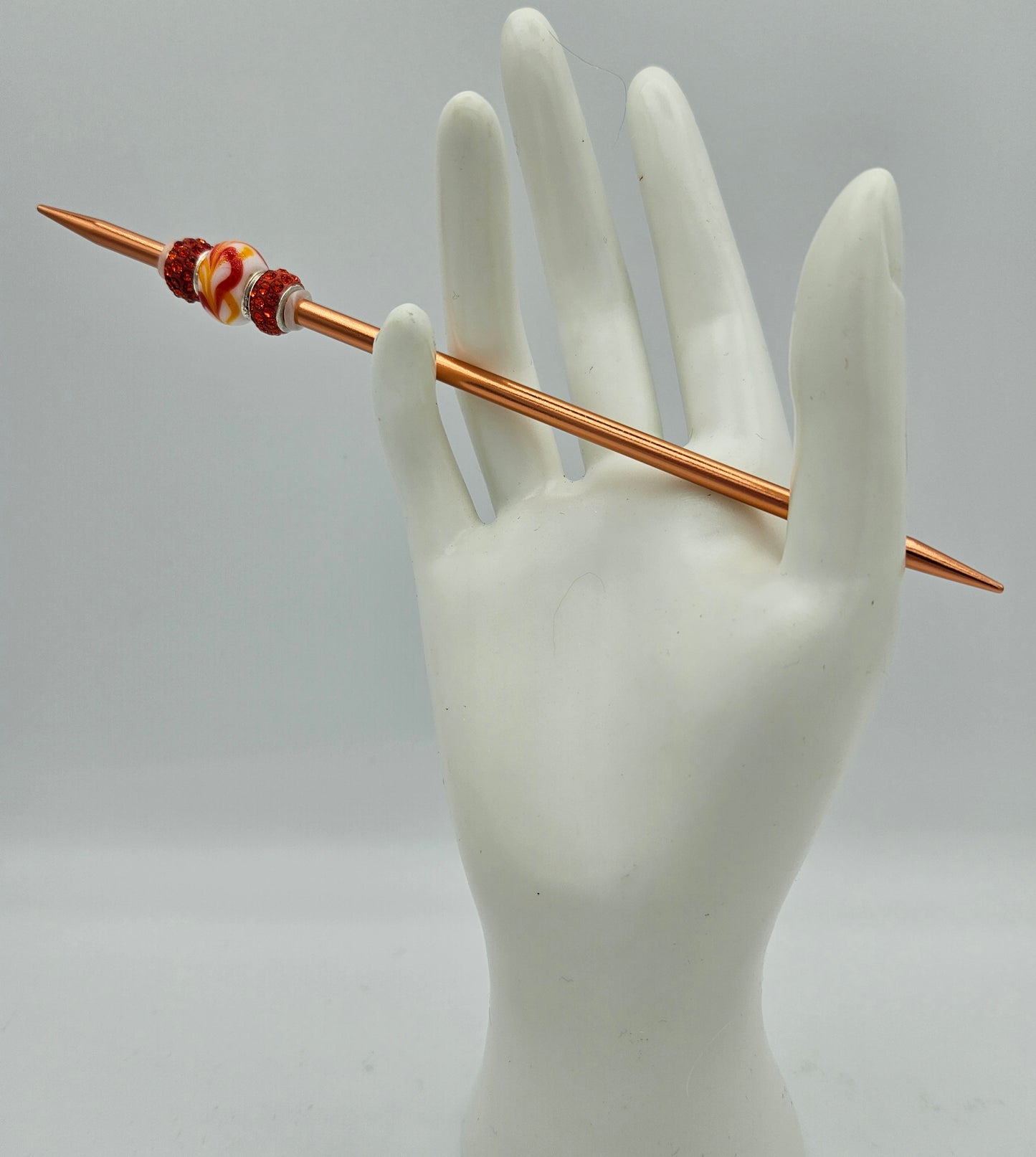 Parting Needle - Orange & Orange