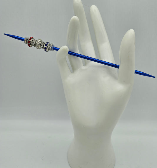 Parting Needle - Red-White-Blue