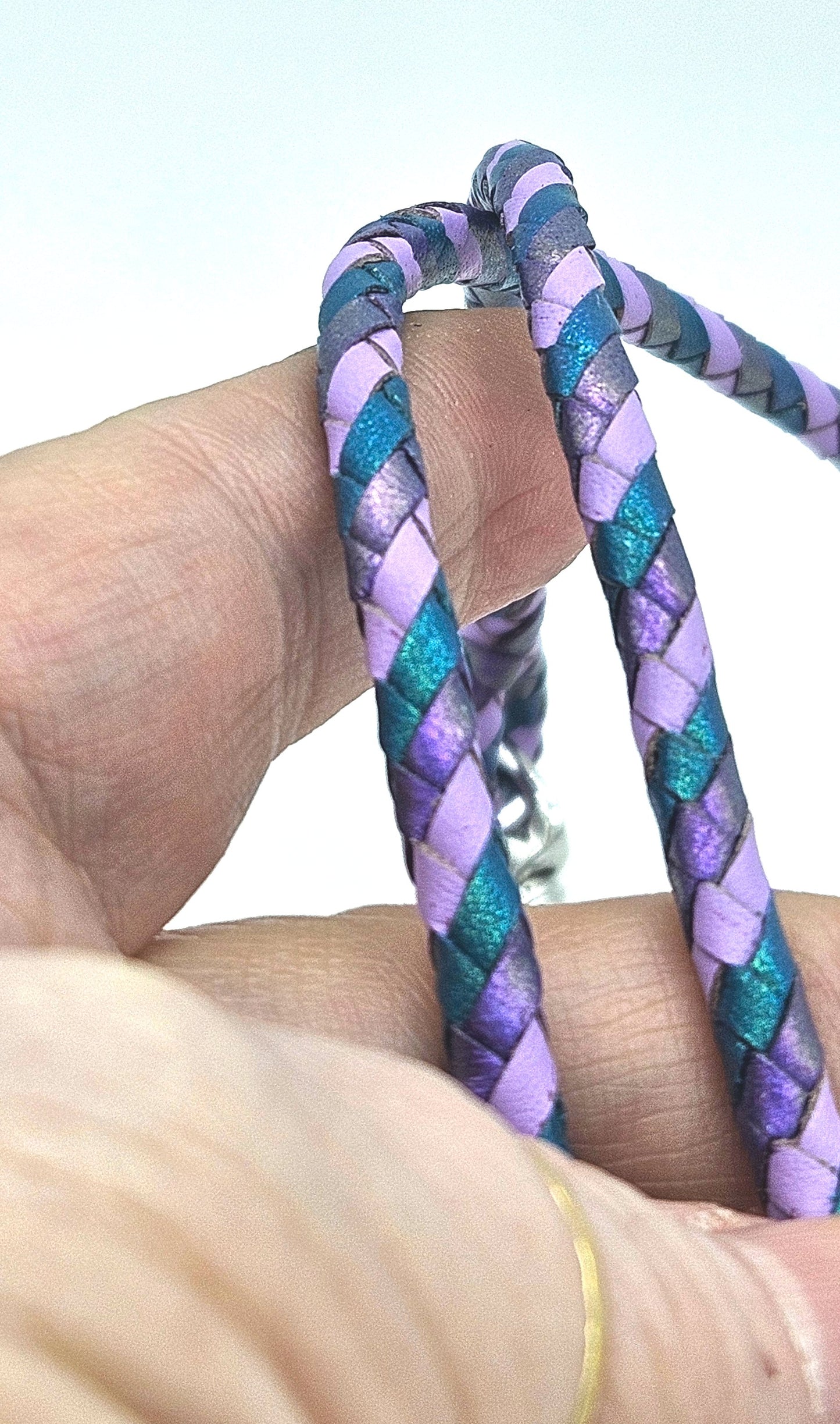 40" 6-Strand Kangaroo Show Lead with Snap Hook