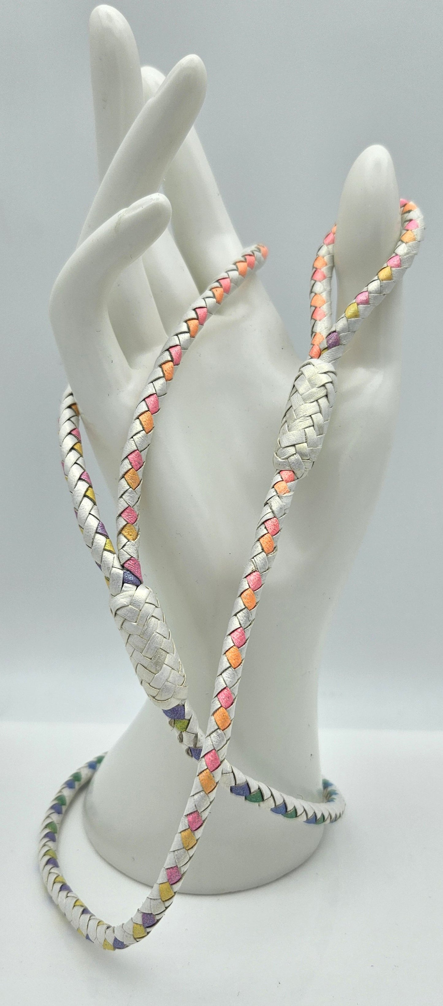26" Kangaroo Leather Show Lead 6 strand