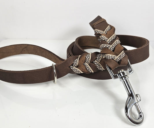 57" Walking Lead - Brown - Champion Show Leads