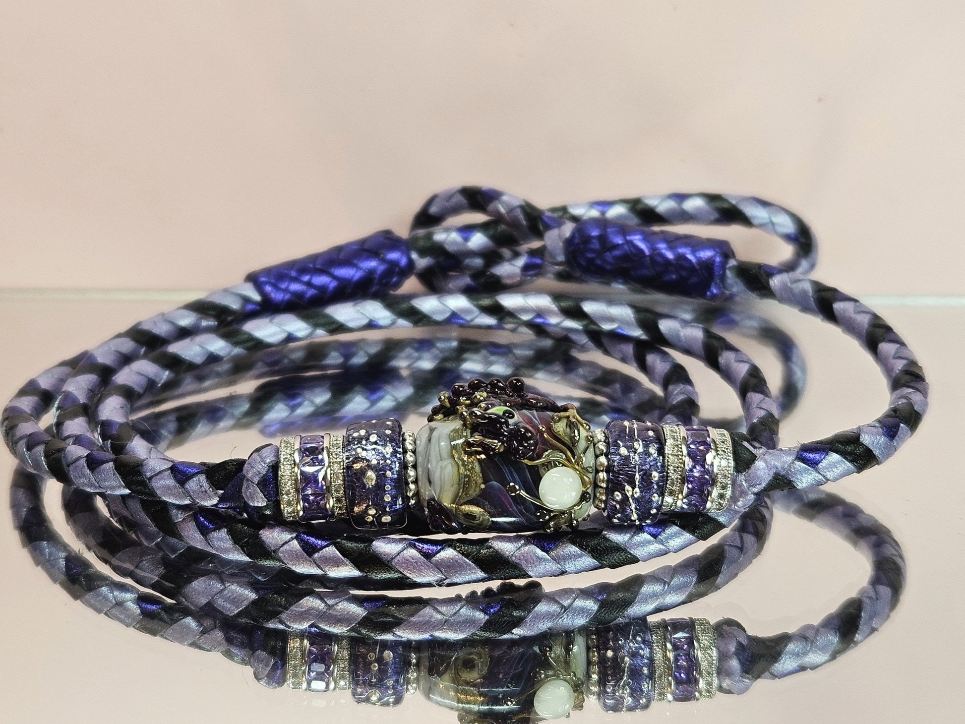 Custom Lavender Silk - Champion Show Leads