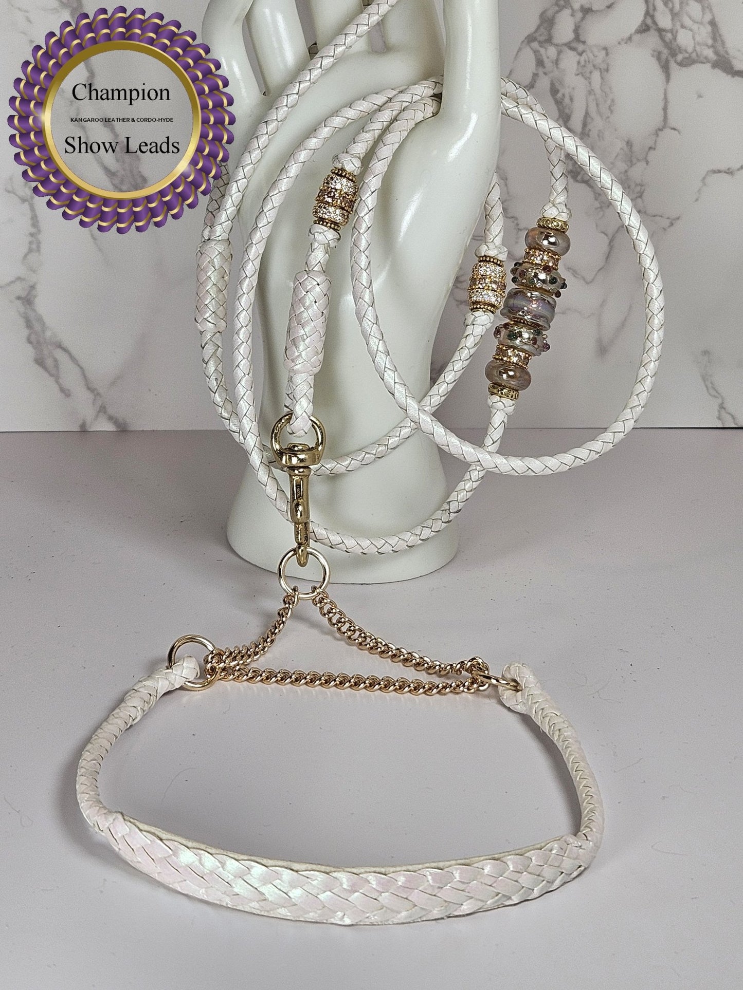 Custom Mother Of Pearl - Champion Show Leads