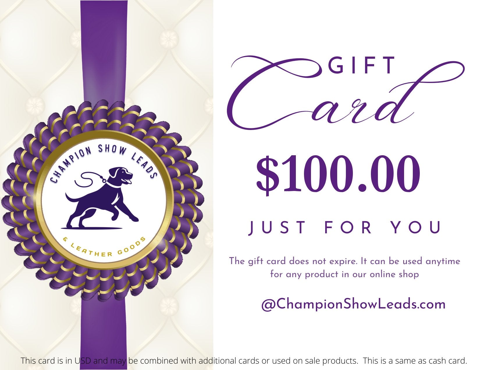 Gift Card - Champion Show Leads