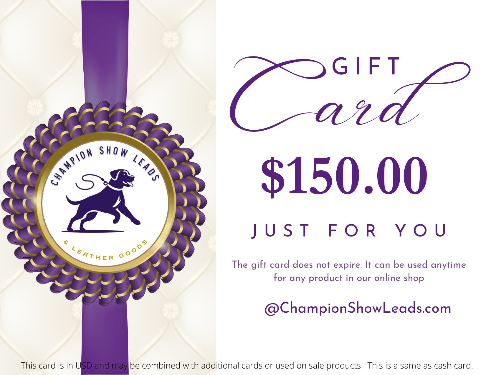 Gift Card - Champion Show Leads