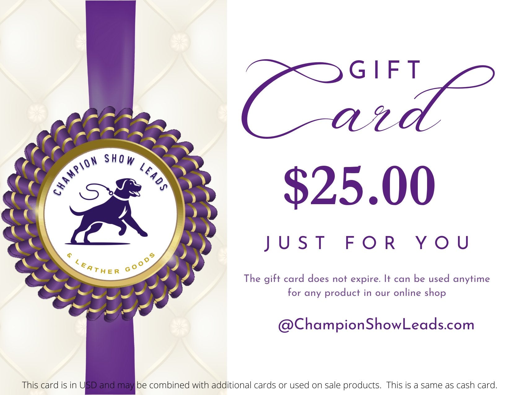 Gift Card - Champion Show Leads