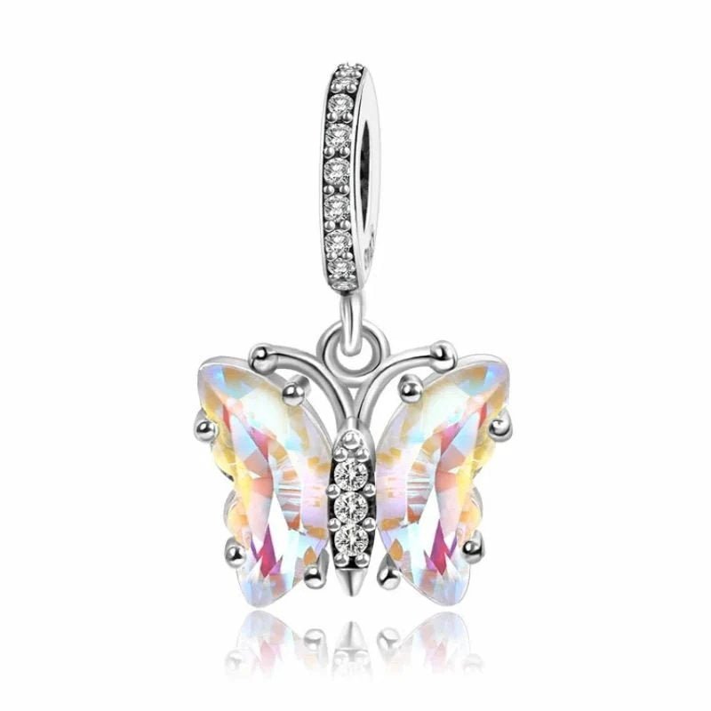 Opalesk Butterfly Dangle Charm - Champion Show Leads