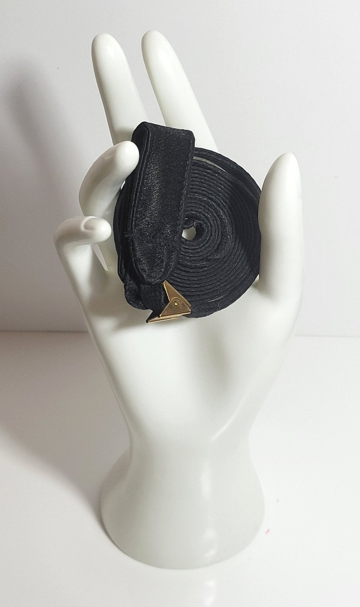 Cordo-Hyde Show Lead with Resco Collar & Kindness Pad - Black - ChampionShowLeads