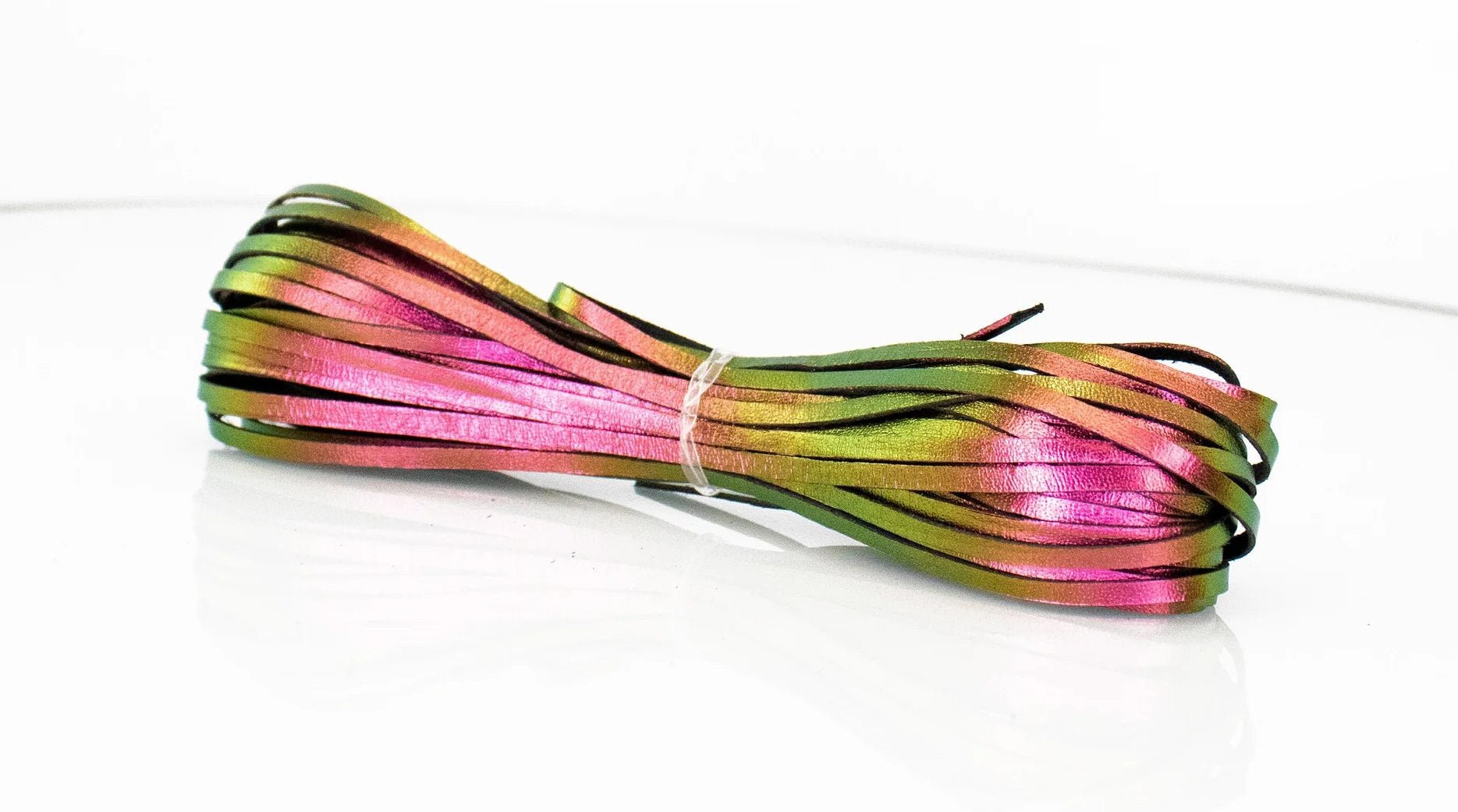 Custom Pink Green Gold - Champion Show Leads