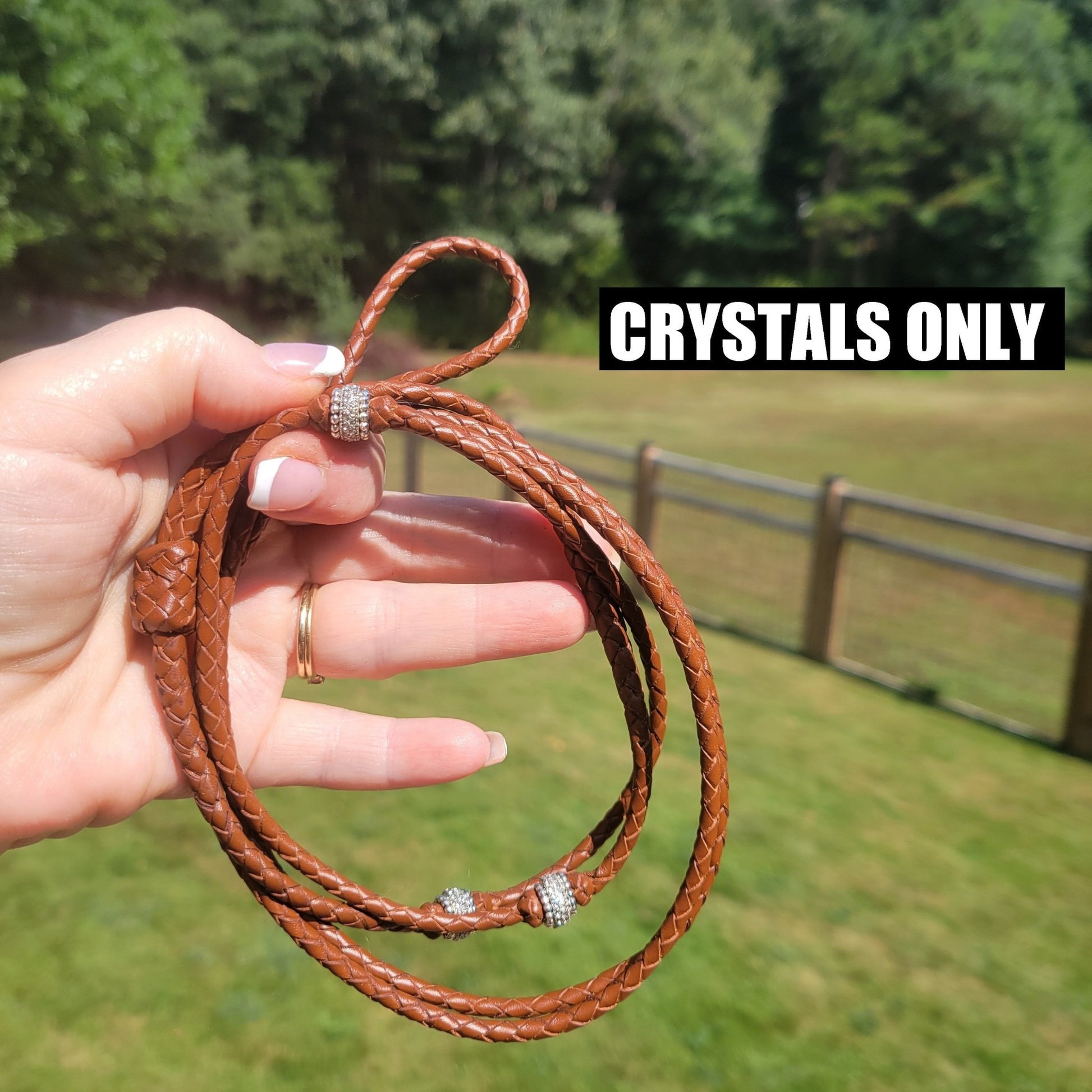 Options for Custom Order Leather Show Lead - ChampionShowLeads