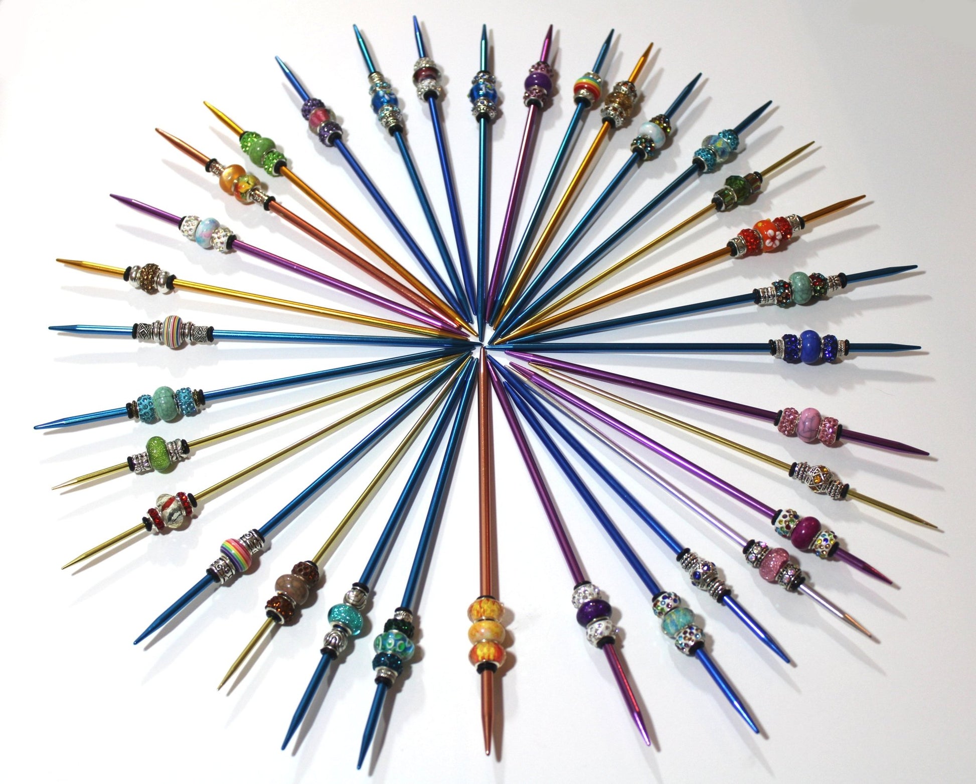Parting Needle - Rainbow & Blue - ChampionShowLeads